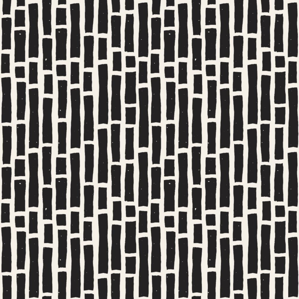 black, white, abstract strokes, brushstroke pattern, modern design, geometric shapes, hand-drawn style, monochrome, irregular lines, contemporary art,, fabric panel, minimalist design, artistic pattern, black marks, white background, organic shapes, painterly style, craft fabric