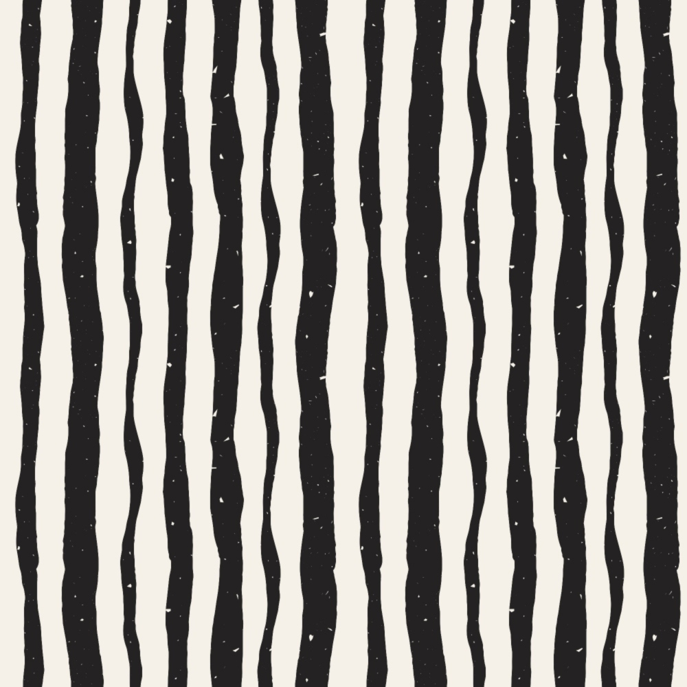 black, white, vertical stripes, wavy lines, organic stripes, hand-drawn, doodle style, irregular stripes,, fabric panel, monochrome, flowing lines, sketchy texture, contemporary pattern, abstract design, cotton fabric, crafting material