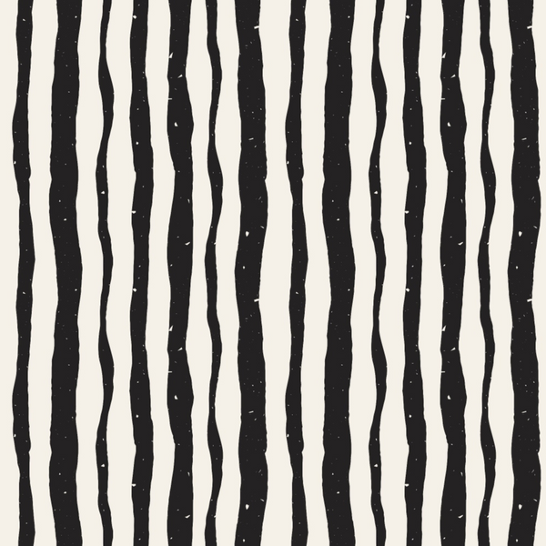 black, white, vertical stripes, wavy lines, organic stripes, hand-drawn, doodle style, irregular stripes,, fabric panel, monochrome, flowing lines, sketchy texture, contemporary pattern, abstract design, cotton fabric, crafting material