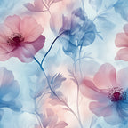 Blossom Mist Delight Pattern 12 Minky Fabric