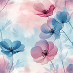 Blossom Mist Delight Pattern 13 Minky Fabric