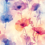 Blossom Mist Delight Pattern 14 Minky Fabric