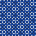 blue bandana, navy blue, white flowers, geometric pattern, repeating motif, star shapes, floral design,, fabric panel, western style, americana, cowboy theme, contrast colors, symmetrical pattern, craft fabric, sewing material, two-tone design, decorative flowers, vintage inspired