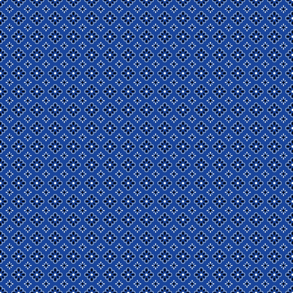 blue, navy blue, white, bandana pattern, paisley motifs, floral designs, quatrefoil shapes, geometric pattern, repetitive design, western style, cowboy aesthetic,, fabric panel, diamond grid layout, intricate details, symmetrical pattern, americana style, country western, cotton fabric, crafting material