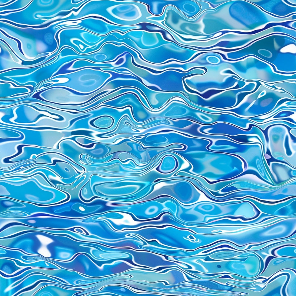 blue, aqua, turquoise, navy, white, water pattern, flowing lines, ripples, waves, liquid surface, abstract design, swirling, contour lines, topographic, marbled effect, ocean, sea,, fabric panel, fluid motion, organic shapes