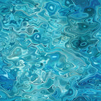 turquoise, aqua blue, teal, ocean blue, water ripples, fluid patterns, abstract swirls, liquid marble, wavy lines, organic shapes, flowing design, water surface, ripple effect,, fabric panel, aquatic theme, marbled texture, contemporary style, swimming pool, water reflections