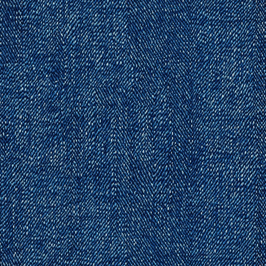 Indigo Twill Pattern 12 Minky Fabric