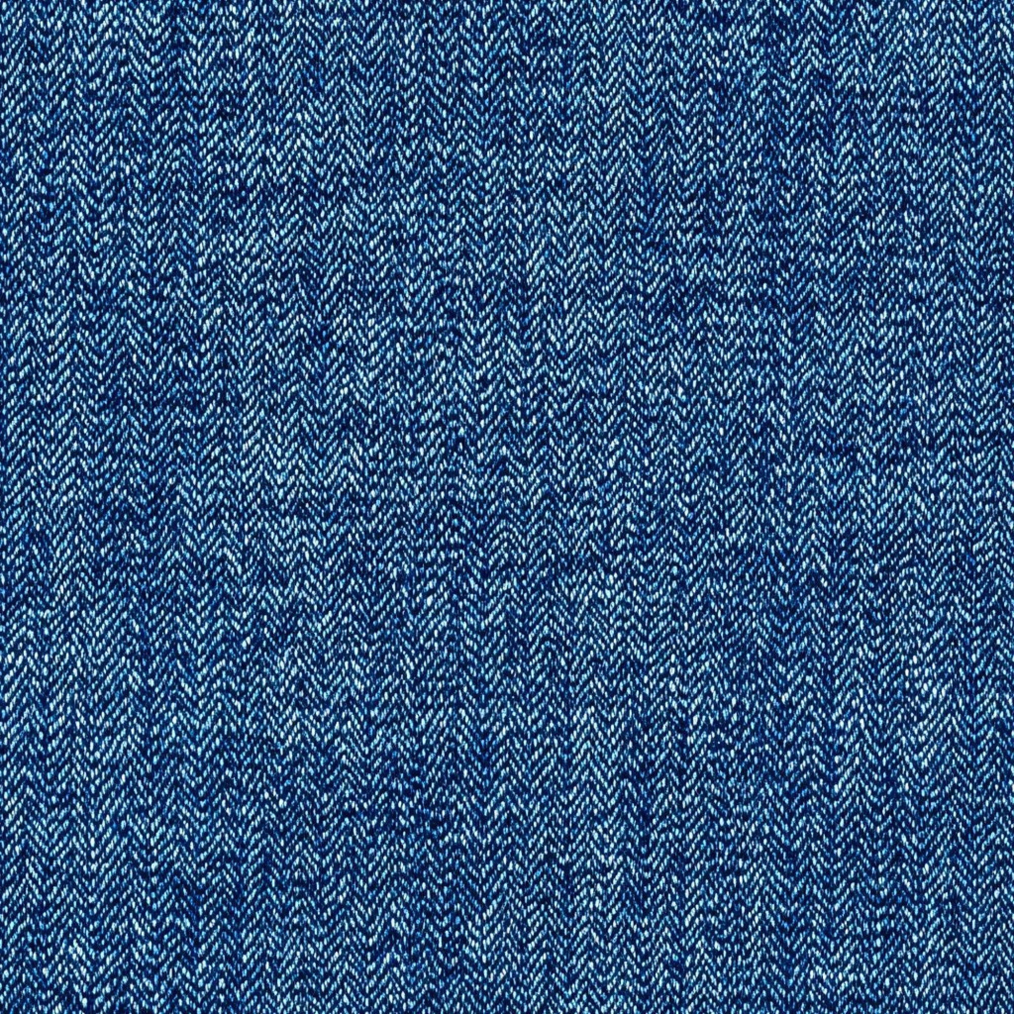 Indigo Twill Pattern 19 Minky Fabric