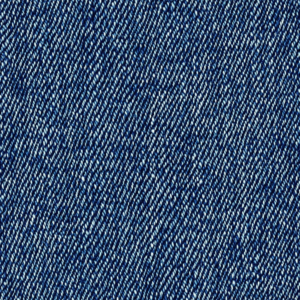 Indigo Twill Pattern 7 Minky Fabric