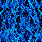 blue flames, electric blue, cyan, navy blue, fire pattern, flame design, abstract flames, swirling flames, flowing design, organic curves, dynamic movement,, fabric panel, modern art style, energetic mood, seamless pattern, textile design, crafting fabric, sewing material, contemporary design