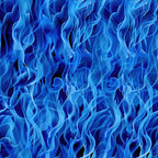 blue flames, fire pattern, azure, cobalt blue, navy blue, turquoise, flame motifs, swirling design, dancing flames, heat waves, flowing pattern, abstract fire, blue fire,, fabric panel, modern style, dynamic movement, energetic design, cool flames, seamless pattern