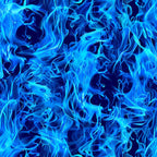 blue flames, electric blue, azure, cobalt, flame pattern, fire design, swirling flames, dancing fire, abstract flames,, fabric panel, intense flames, bright blue, sapphire, turquoise, flame texture, fire motif, vibrant blue, flowing flames, dynamic pattern
