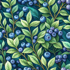 Huckleberry Harvest Pattern 1 Minky Fabric