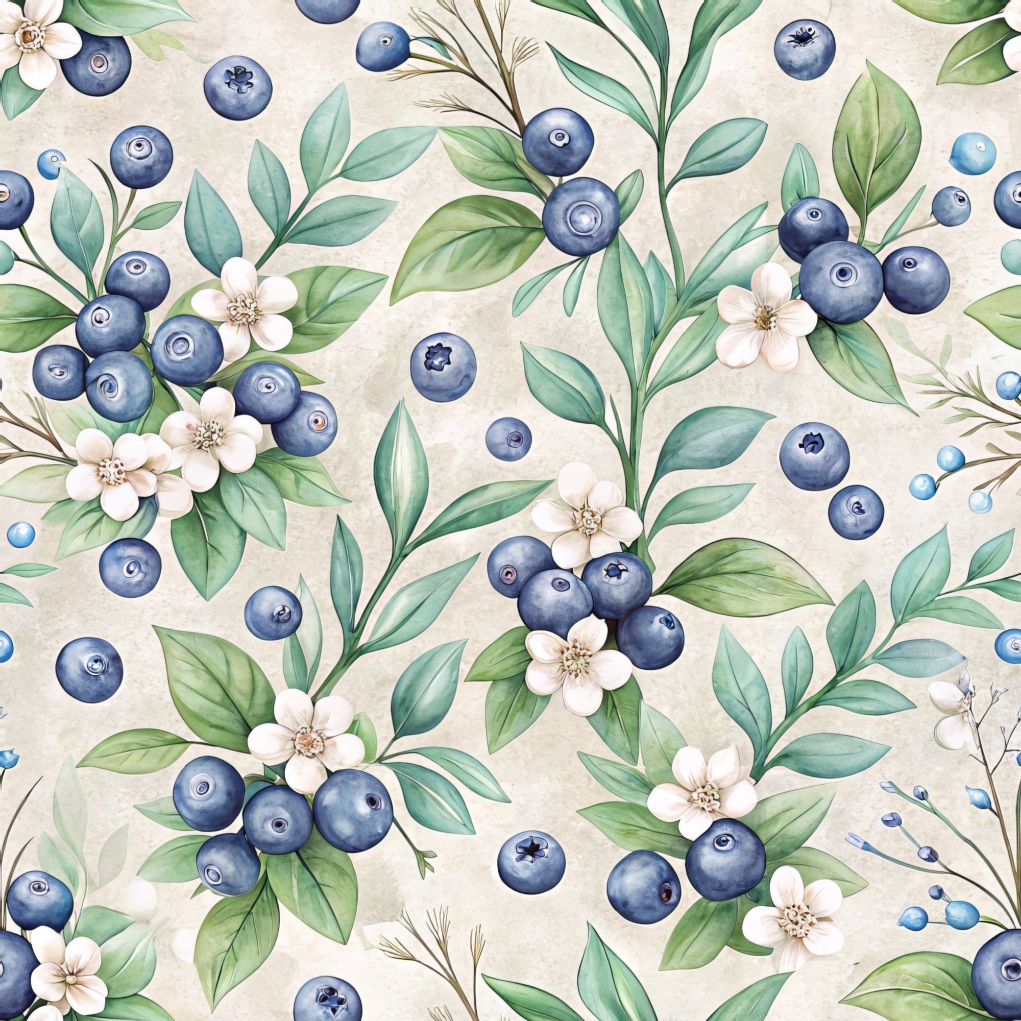 Huckleberry Harvest Pattern 5 Minky Fabric