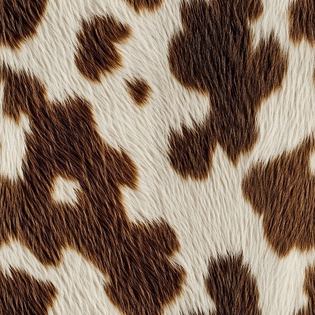 brown, white, cream, cow hide, animal print, cow pattern, spotted, irregular patches, natural markings, realistic texture, fur texture,, fabric panel, cowhide design, bovine, farm animal, rustic, organic shapes, mottled pattern, western theme