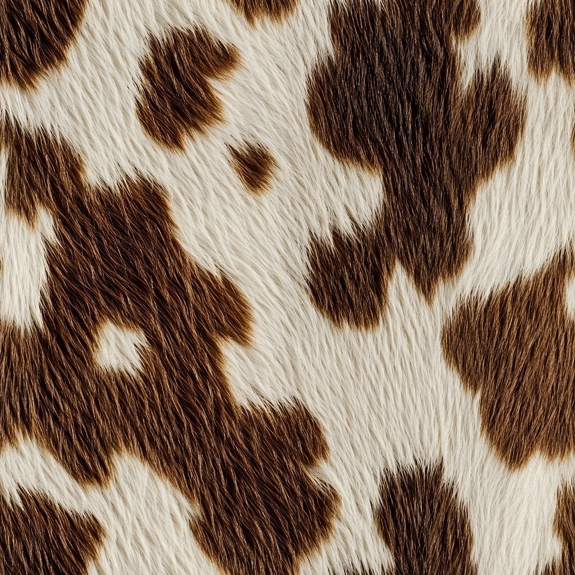 brown, white, cream, cow hide, animal print, cow pattern, spotted, irregular patches, natural markings, realistic texture, fur texture,, fabric panel, cowhide design, bovine, farm animal, rustic, organic shapes, mottled pattern, western theme