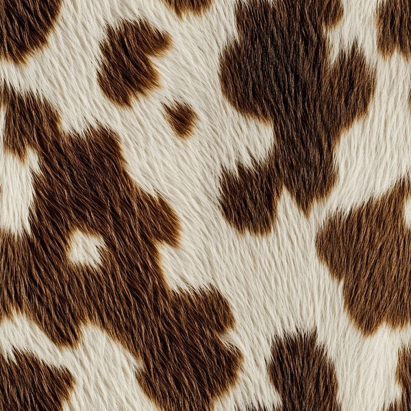 brown, white, cream, cow hide, animal print, cow pattern, spotted, irregular patches, natural markings, realistic texture, fur texture,, fabric panel, cowhide design, bovine, farm animal, rustic, organic shapes, mottled pattern, western theme