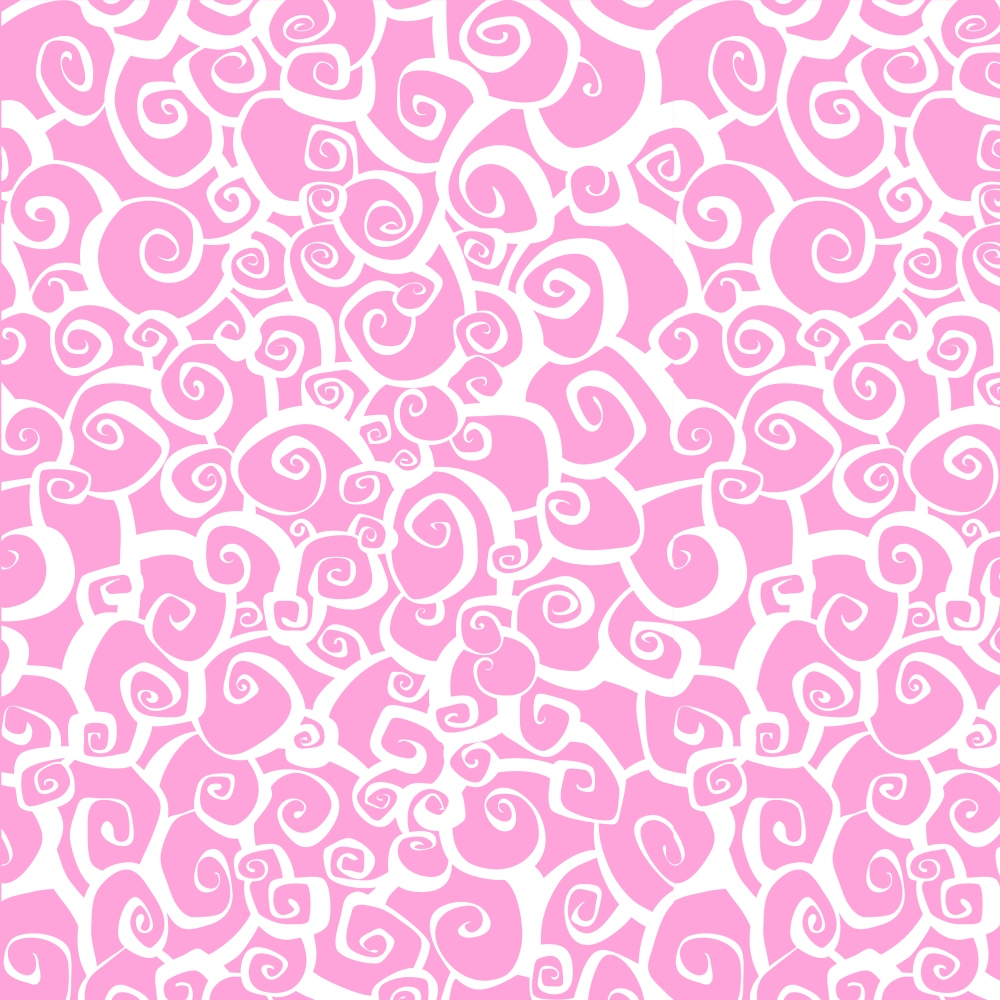 pink, white, swirls, spirals, abstract pattern, breast cancer awareness, ribbons, flowing design, cotton fabric, quilting panel, seamless repeat, feminine, supportive theme, curvy lines, organic shapes, decorative swirls, charity fabric, awareness ribbon motif