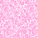 pink, white, swirls, spirals, abstract pattern, breast cancer awareness, ribbons, flowing design, cotton fabric, quilting panel, seamless repeat, feminine, supportive theme, curvy lines, organic shapes, decorative swirls, charity fabric, awareness ribbon motif