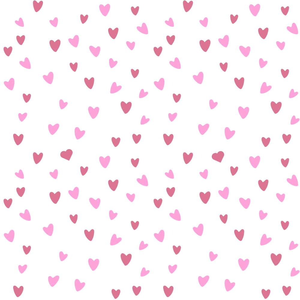 pink hearts, rose pink, dusty rose, scattered hearts, heart pattern, repeating design, romantic motif, breast cancer awareness,, fabric panel, love symbols, feminine design, soft pink tones, heart shapes, valentine's theme, crafting material, sewing fabric, awareness ribbon colors, delicate pattern, charity theme