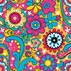 Fiesta Blooms Pattern 10 Minky Fabric