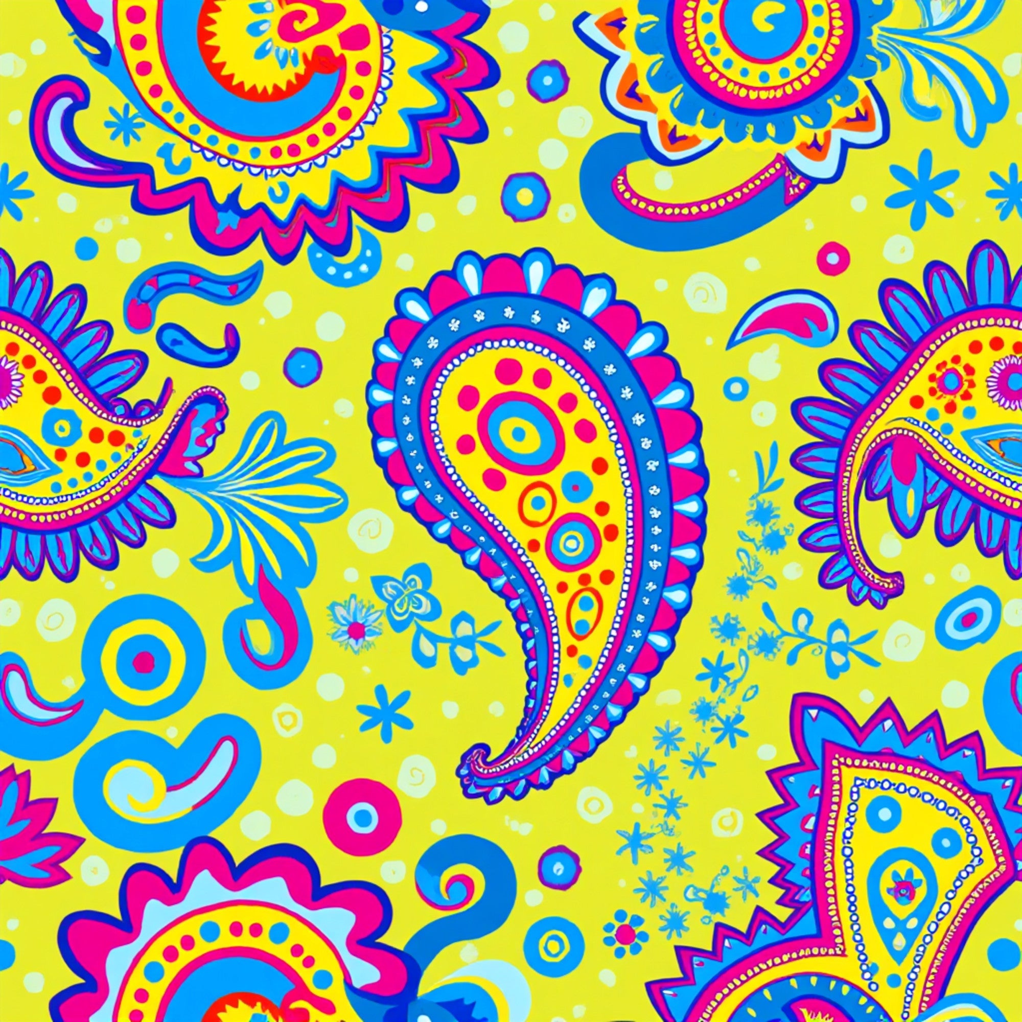 Fiesta Blooms Pattern 13 Minky Fabric