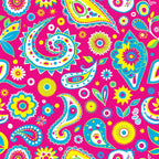 Fiesta Blooms Pattern 15 Minky Fabric