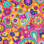Fiesta Blooms Pattern 19 Minky Fabric
