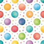 Bright Rainbow Pattern 11 Minky Fabric