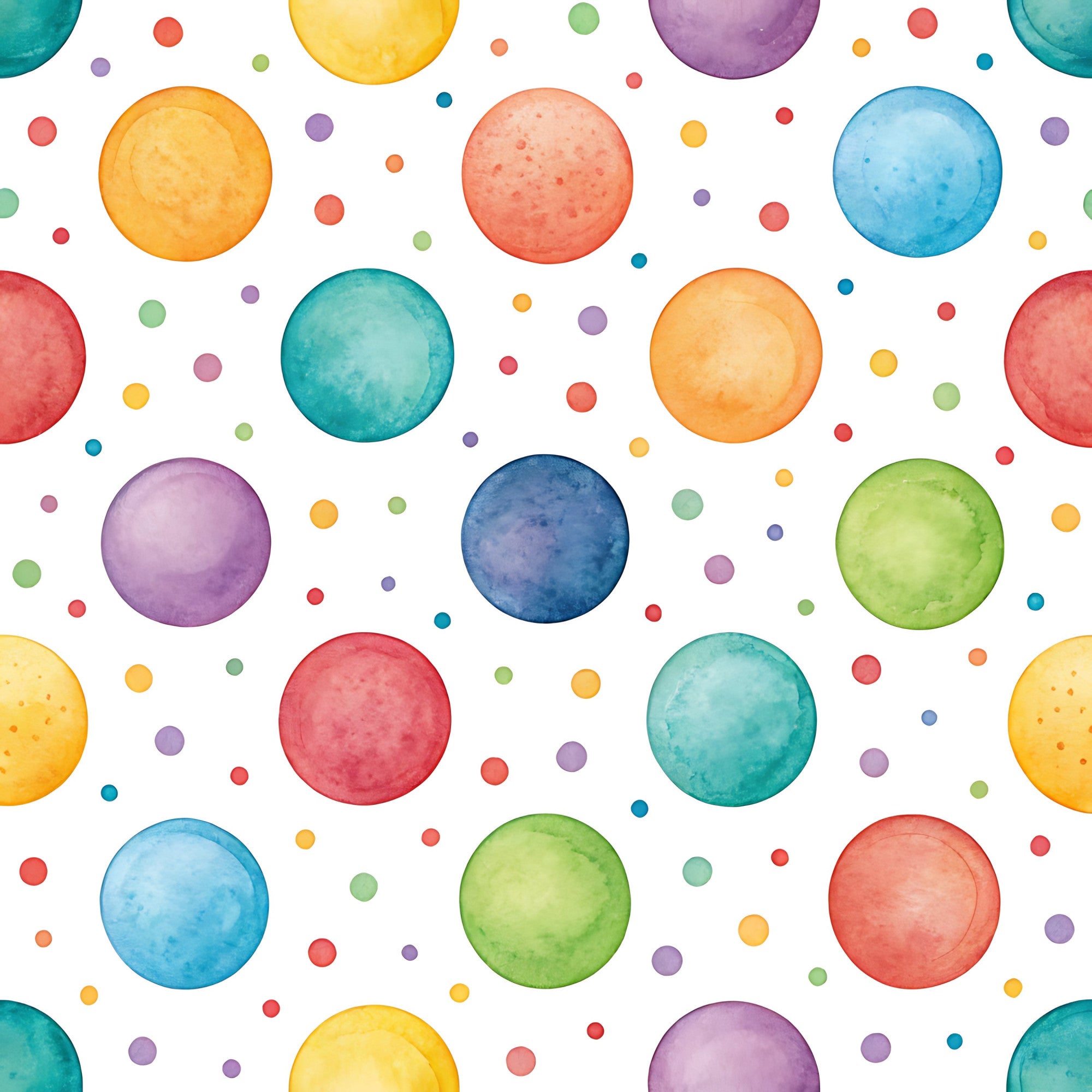 Bright Rainbow Pattern 11 Minky Fabric