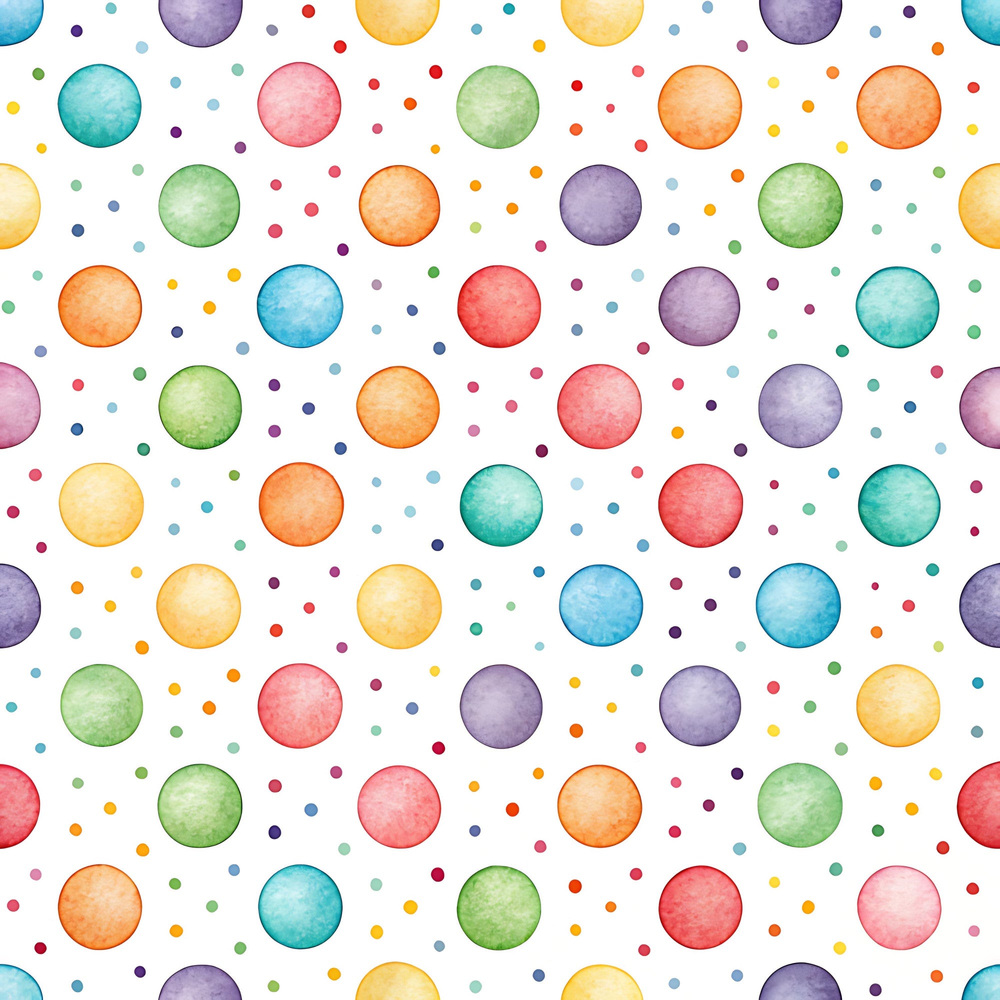Bright Rainbow Pattern 14 Minky Fabric