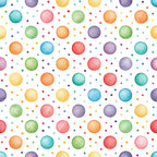 Bright Rainbow Pattern 14 Minky Fabric