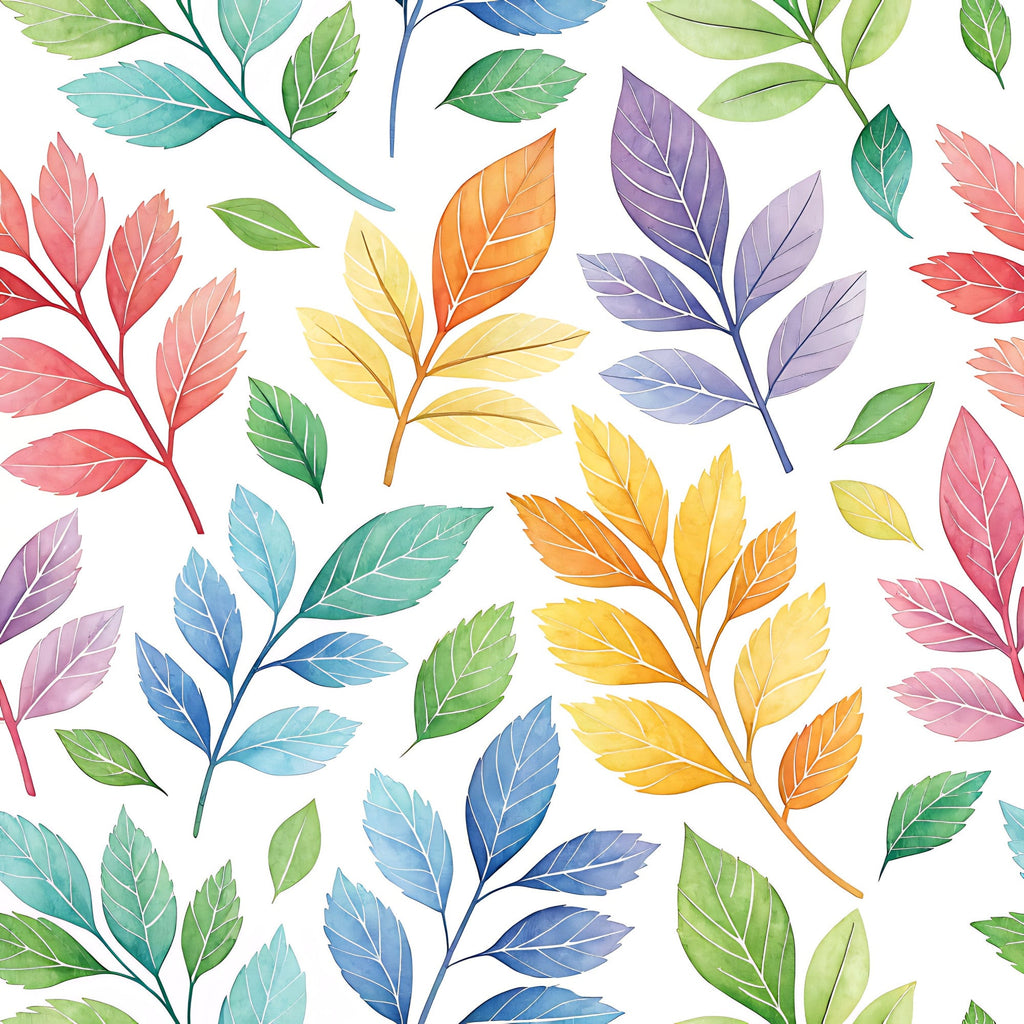 Bright Rainbow Pattern 1 Minky Fabric