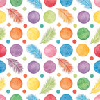 Bright Rainbow Pattern 2 Minky Fabric