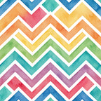 Bright Rainbow Pattern 3 Minky Fabric