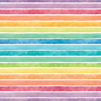 Bright Rainbow Pattern 6 Minky Fabric