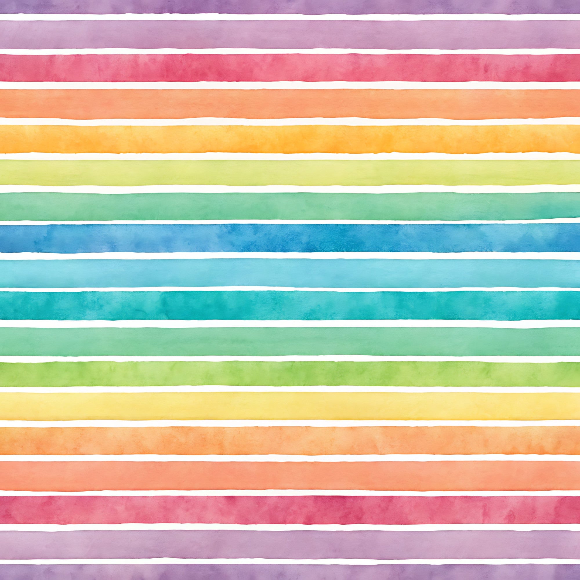 Bright Rainbow Pattern 6 Minky Fabric
