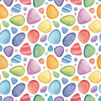 Bright Rainbow Pattern 7 Minky Fabric