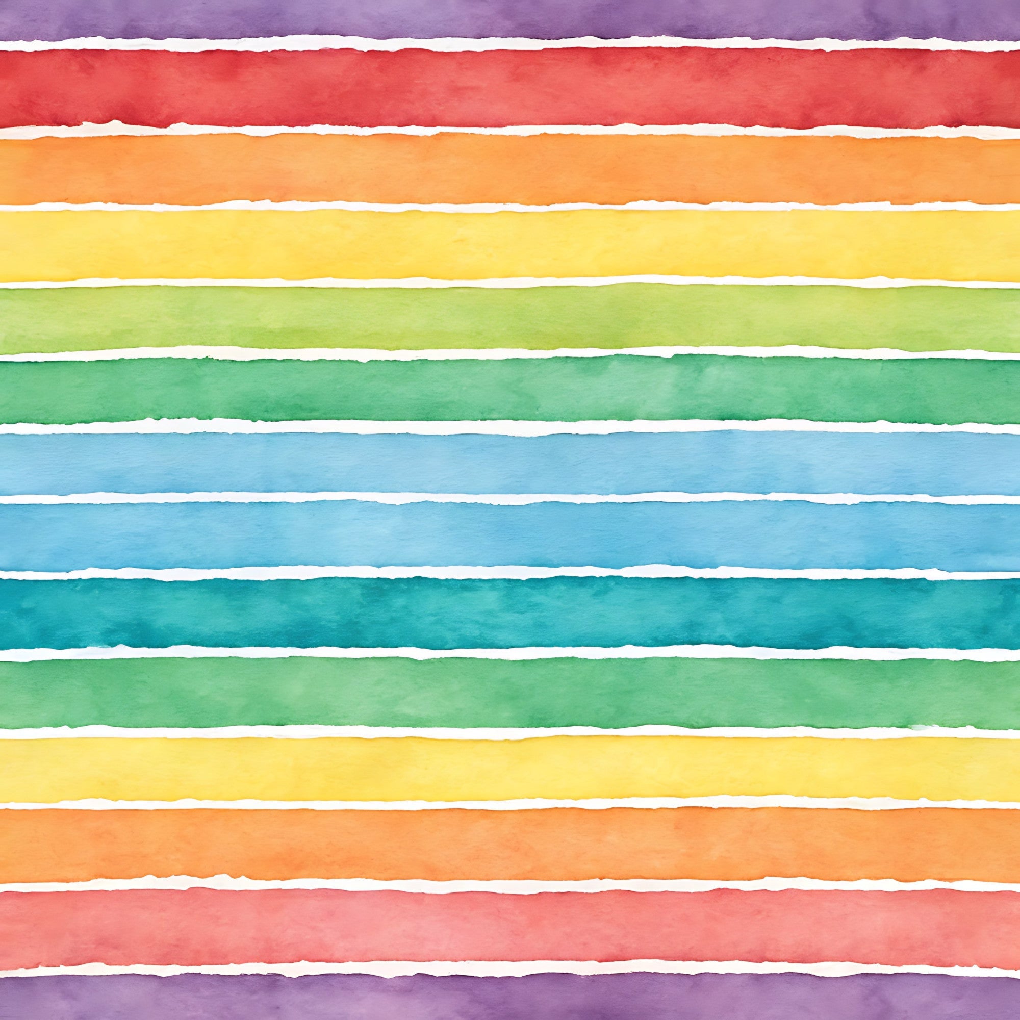 Bright Rainbow Pattern 8 Minky Fabric