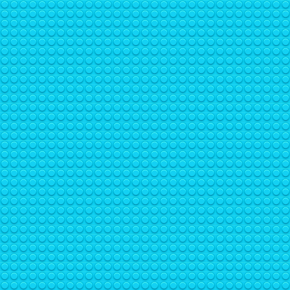 turquoise, cyan blue, building blocks, lego pattern, geometric circles, repetitive pattern,, fabric panel, toy blocks, circular studs, bright blue, construction blocks, playful design, children's fabric, geometric texture, interlocking pattern, building toy motif, craft fabric, sewing material, vibrant aqua