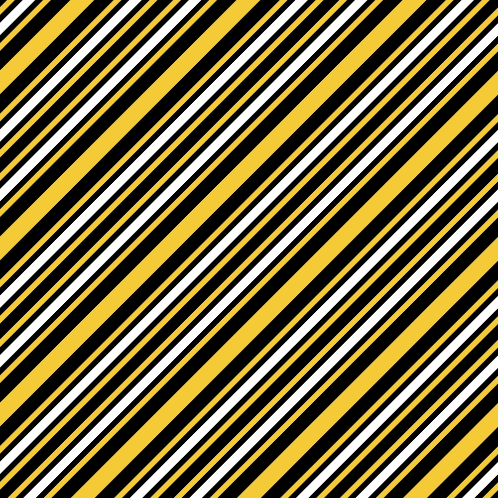 yellow, black, white, diagonal stripes, geometric pattern, repeating stripes, angled lines,, fabric panel, bumble bee colors, bold stripes, high contrast, linear design, chevron-like pattern, bright yellow, cotton fabric, striped design, geometric motif