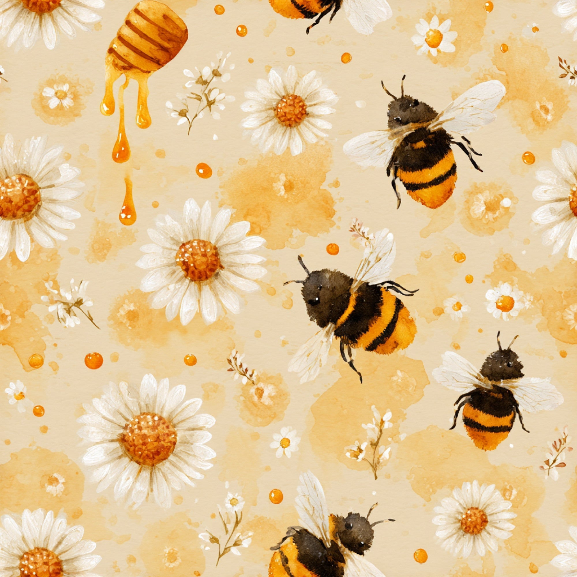 Pollen Parade Pattern 14 Minky Fabric