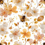 Busy Bee Pattern 17 Minky Fabric