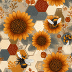 Busy Bee Pattern 21 Minky Fabric