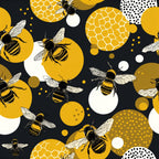 Busy Bee Pattern 25 Minky Fabric