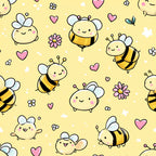 Busy Bee Pattern 29 Minky Fabric