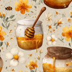 Busy Bee Pattern 32 Minky Fabric