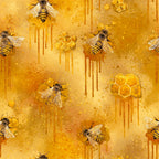 Busy Bee Pattern 34 Minky Fabric