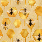 Busy Bee Pattern 35 Minky Fabric