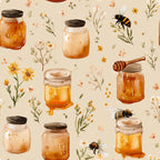 Busy Bee Pattern 36 Minky Fabric
